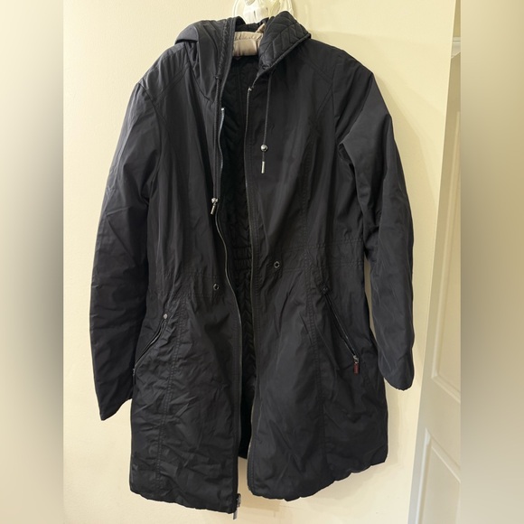 Laundry By Shelli Segal Black Quilted Puffer Jacket - Picture 7 of 7
